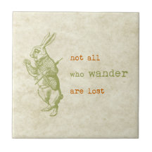 Lapin blanc, Alice au pays des merveilles Carreau
