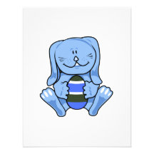 Lapin bleu tenant egg.png faire-parts
