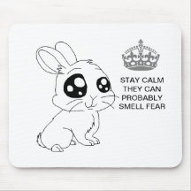 LAPIN CALME DE SÉJOUR TAPIS DE SOURIS