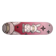 Lapin de Ninja ! Planche à roulettes