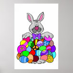 Lapin de Pâques Affiche