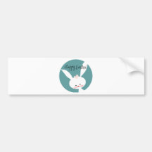 Lapin de Pâques Autocollant Pour Voiture