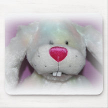 Lapin de Pâques de houblon Mousepad Tapis De Souris