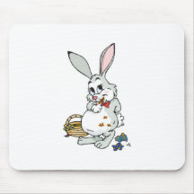 lapin de Pâques ebunny Tapis De Souris