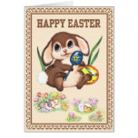 Lapins dans le domaine cartes de vœux