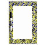 Lapis Lazuli Swirlies Abstract Memo Board
