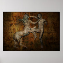 LAPITH vs CENTAUR Print