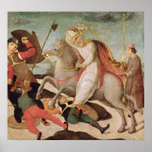 L'apparition de St Ambrose Posters