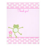 L'appartement Girly de Froggy de grenouille rose d invitations