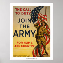 L'appel au devoir - joignez l'armée posters