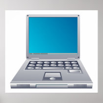 Laptop Computer Print