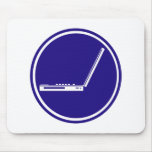 LAPTOP PARKING ROAD  SIGN MOUSE PADS