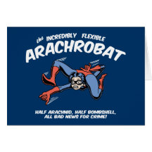 L'Arachrobat ! Carte De Vœux
