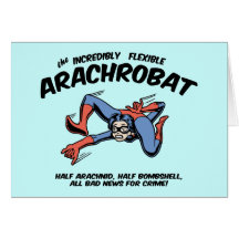 L'Arachrobat ! Cartes De Vœux