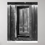 Large Barn Door, UC Santa Cruz, March 1962 posters