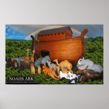 Large Canvas Picture Of Noahs Ark Posters