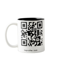 large-coffee-black, large coffee - black qr code coffee mugs