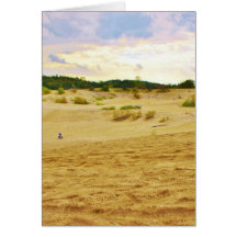Large Dirt Biking Course Greeting Card
