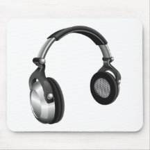 Large DJ Headphones Mouse Mats