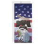 Large Eagle Bookmarker Custom Rack Card