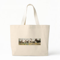 Large Game & Antlers Canvas Bags