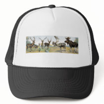 Large Game & Antlers Trucker Hat
