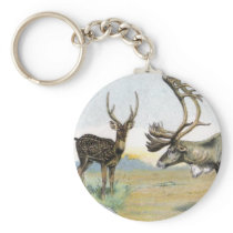 Large Game & Antlers Key Chains