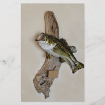large mouth bass flyer design