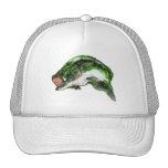 Large mouth Bass Mesh Hat