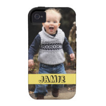 Large photo personalize your own yellow band casemate cases