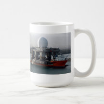 Large Radar Ship Coffee Mug