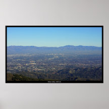 Large Silicon Valley, California Print