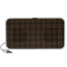 Large Weave - Cafe Noir Laptop Speaker