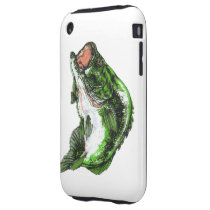 Largemouth Bass Tough Iphone 3 Cover