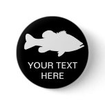 LARGEMOUTH BASS - CUSTOMIZABLE PIN