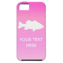 Largemouth Bass Fishing template iPhone 5 Case