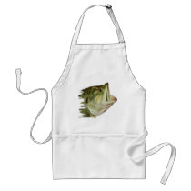 LargeMouth Bass from FishHeads Collection Aprons