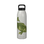 largemouth bass jumping drinking bottles