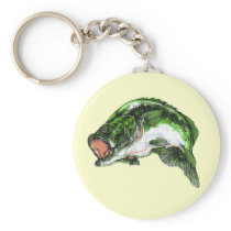 Largemouth Bass Key Chain