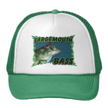 Largemouth Bass Mesh Hats