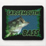 Largemouth Bass Mouse Pads