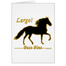 Largo Paso Fino Card