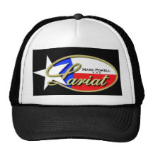 Lariat Logo Trucker Cap Mesh Hats