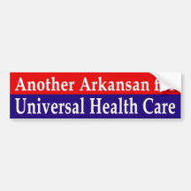L'Arkansas pour des soins de santé universels Autocollants Pour Voiture