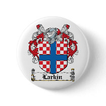 Larkin Family Crest Button