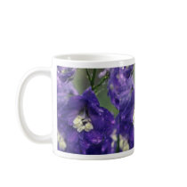 Larkspur, (Delphinium Hybride) flowers Coffee Mugs