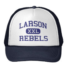 Larson Rebels Middle School Troy Michigan Trucker Hats