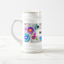 L'art de bruit ENTOURE la BIÈRE STEIN de Personali Tasse À Café
