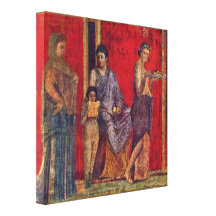 Lart pompier - Ritual of the bride mysteries Gallery Wrap Canvas