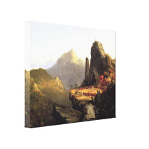 L'art Thomas Cole a enveloppé la toile Toiles Tendues